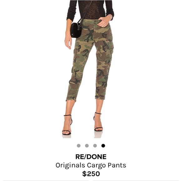 redone camo cargo pants